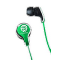 Smarty Mic Earbuds - Green